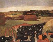 Paul Gauguin, The Hayricks (mk07)